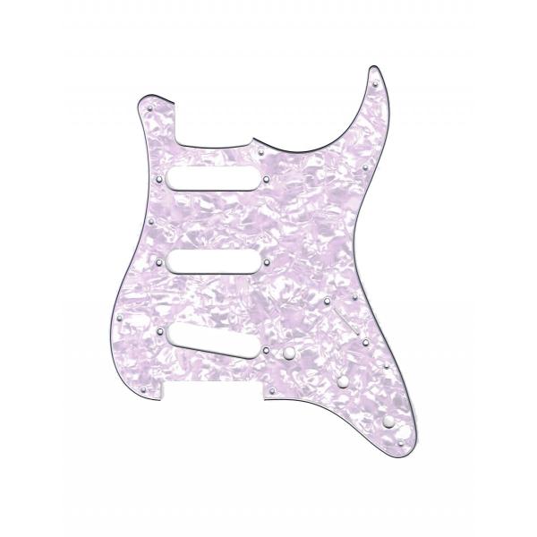 <VANDY GUITAR> ST62 11hole PICK GUARD WHITE PEARL 3PLY