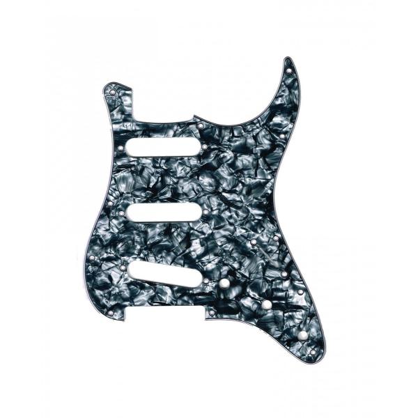 <VANDY GUITAR> ST72 11hole PICK GUARD BLACK PEARL 3PLY