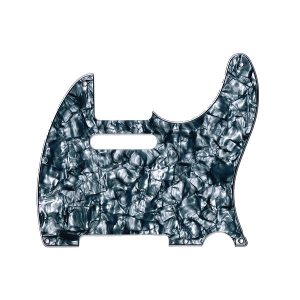 TL52 5hole PICK GUARD BLACK PEARL 3PLY