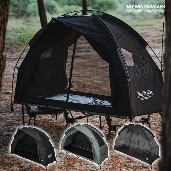 MOGIC キャンプテント 黒 メッシュ窓付き MOGIC キャンプテント 黒 メッシュ窓付き