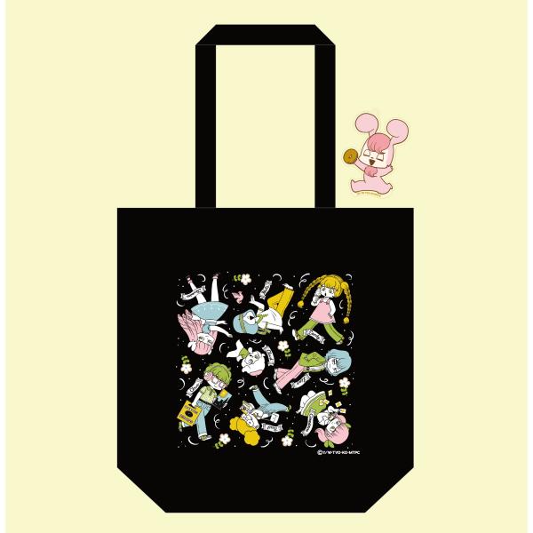 【入手困難・限定本】bye bye マシュマロ通信/山本ルンルン 山本ルンルン アクキー付キャンバストートバッグ（マシュマロ通信