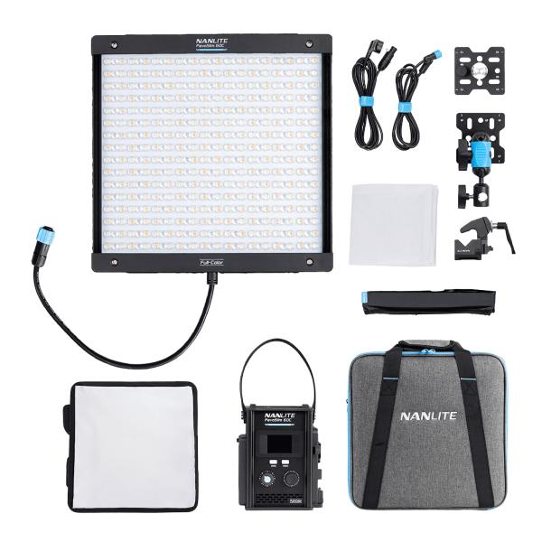 NANLITE PavoSlim 60C 撮影用ライト パネルライト スタジオライト RGBライト 72W 2700-7500K GM調整 アプリ操作 天吊り 動画撮影 ライブ配信 国内正規品  爆買