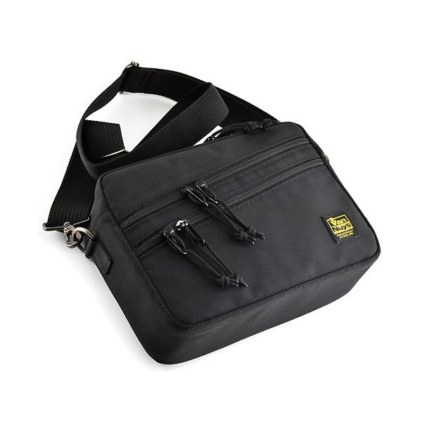 使い方自在、完全無欠のWファスナーサブバッグ ショルダーベルトタイプ