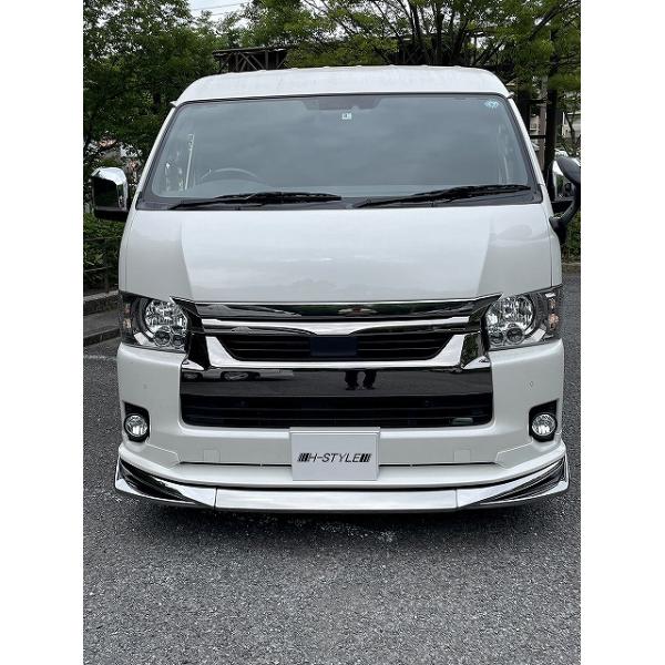 ハイエース　純正ボンネット　純正メッキガーニッシュ付き メッキ ボンネット ガーニッシュ 200系 ハイエース 1型 2型 3型