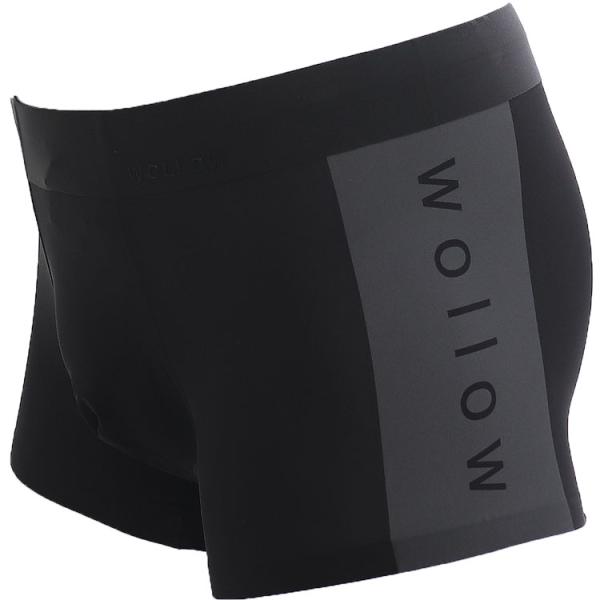 WOLLOW ワロー 【W-06】前とじ ボクサーパンツ メンズ 下着 ナイロン ブランド 人気 店長おすすめ メンズインナー パンツ