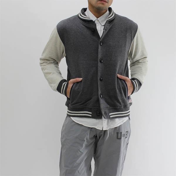 送料無料 ライト裏毛スウェット素材のスタジャン メンズ スタジアムジャンパー 3401 ステテコ パジャマ バンタン 通販 Yahoo ショッピング