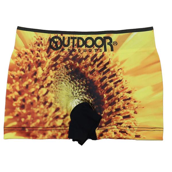 outdoor ボクサーパンツ フラワー 花 成型 ストレッチ まえとじ OUTDOOR アウトドアボクサーパンツ