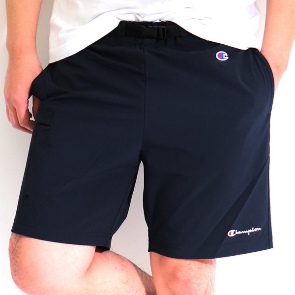 Champion 2021春夏新作 チャンピオン ハーフパンツ シャカシャカ
