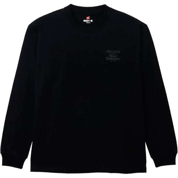 Hanes ヘインズ スヌーピー コラボ ビーフィ tシャツ BEEFY-T PEANUTS Tシャツ 長袖 メンズ 綿100％ スヌーピー キャラクターTシャツ(HM4-E001)
