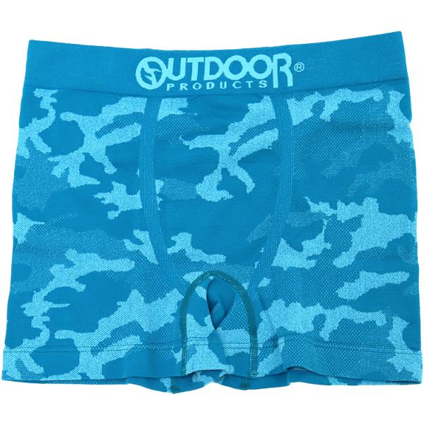 outdoor アウトドア ボクサーパンツ メンズ 成型 ストレッチ 柄 カモフラ