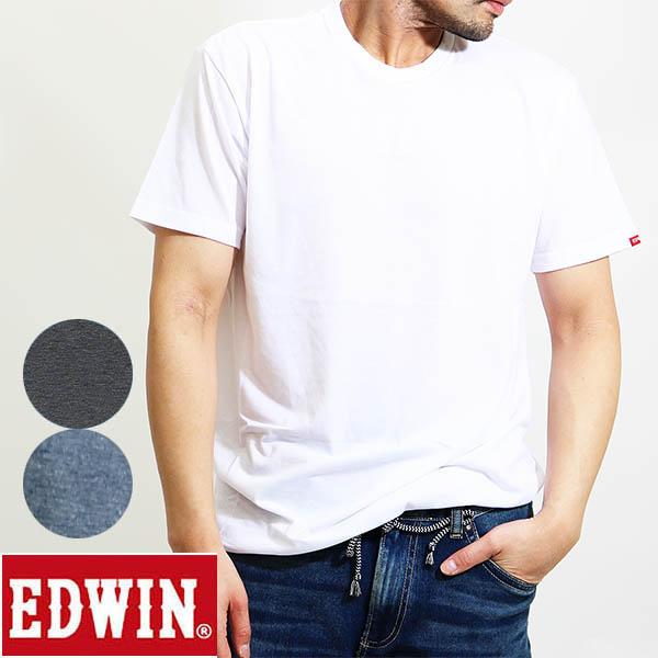 EDWIN エドウィン 半袖 Tシャツ 吸汗速乾 春 夏 tシャツ 無地