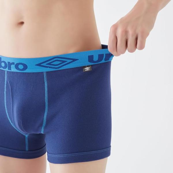 アンブロ ボクサーパンツ メンズ 前あき パンツ 綿100 下着 インナー ボクサーブリーフ 男性 紳士 パンツ ブランド UMBRO グンゼ UBB081