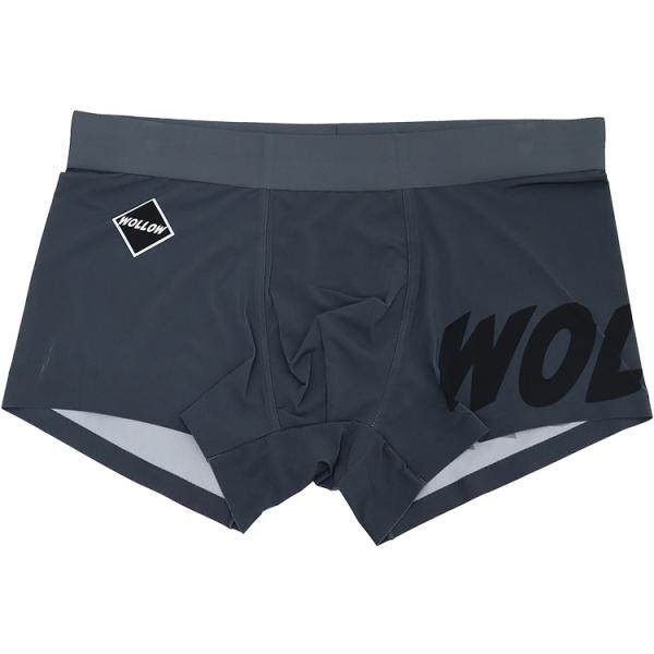 WOLLOW ワロー 【W-42】前とじ ボクサーパンツ メンズ 下着 ナイロン ブランド 人気 店長おすすめ メンズインナー パンツ