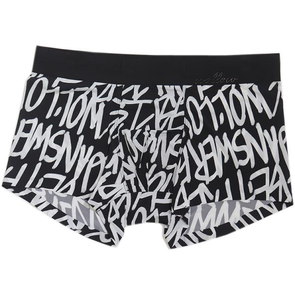 WOLLOW ワロー 【W-50】前とじ ボクサーパンツ メンズ 下着 ナイロン ブランド 人気 店長おすすめ メンズインナー パンツ