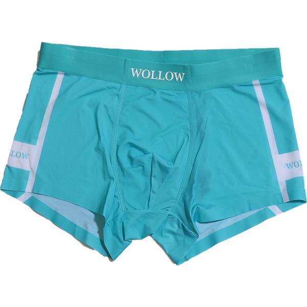 WOLLOW ワロー 【W-62】前とじ ボクサーパンツ メンズ 下着 ナイロン ブランド 人気 店長おすすめ メンズインナー パンツ
