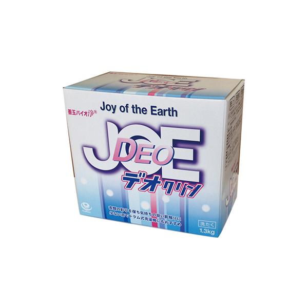 善玉バイオ 浄 JOE デオクリン 1.3kg×3箱セット 洗濯用 粉末洗剤 衣類用洗剤 無香料 すすぎ1回 消臭成分配合 洗濯槽防カビ