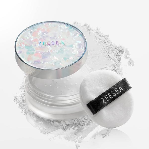 シェルシリーズ「0粉感」ルースパウダー皮脂コントロールルースパウダーテカリ防止、マスク崩れ防止メイク仕立ての状態を1日中キープしたい場合、ルースパウダーの重要性を無視しないでください！超微粒子粉質、煙のように軽い軽い付け心地、毛穴・凹凸をカ...