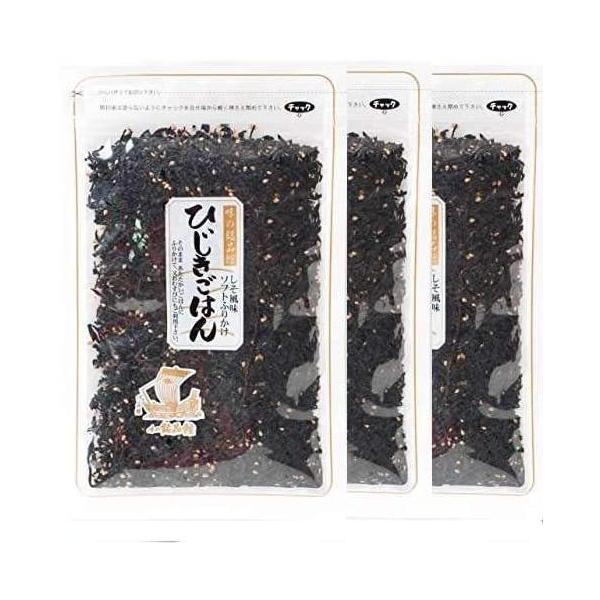 80g入り商品の3袋セット商品となりますしそ風味のやわらかいソフトふりかけです原材料・成分ひじき・砂糖・食塩・ごま・米発酵調味料・蛋白加水分解物昆布粉末・調味料(アミノ酸等) 栄養成分表示 100g当たり熱量 240kcal タンパク質　1...