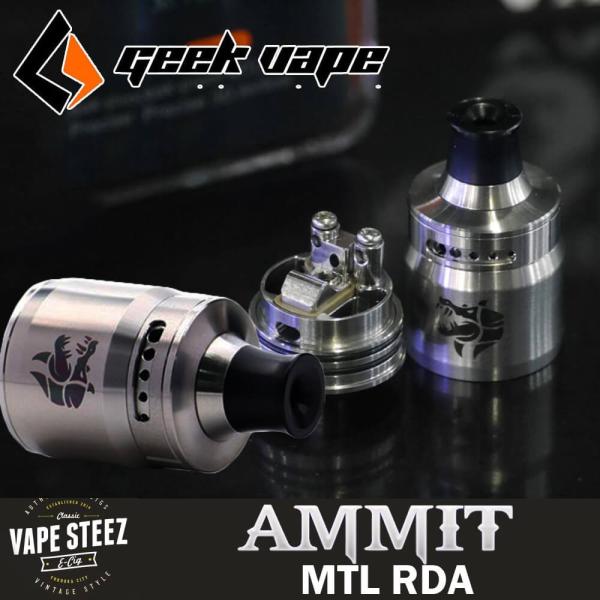 Geekvape Ammit Mtl Rda 22mm アミット シングルコイル 3d気流エアフローシステム Buyee Buyee 日本の通販商品 オークションの代理入札 代理購入