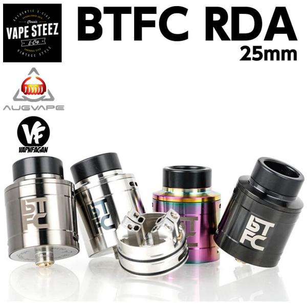Augvape Btfc Rda 電子タバコ アトマイザー 25mm 爆煙 フレーバーチェイサー Bf対応 Btfc Rda Vape Steez 通販 Yahoo ショッピング