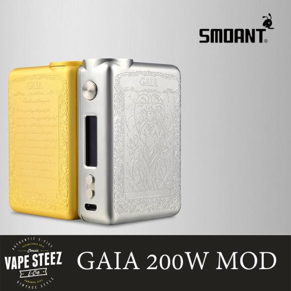 電子タバコ Box Mod Smoant Gaia 0w デュアルバッテリーガイア Gaia0 Mod Vape Steez 通販 Yahoo ショッピング