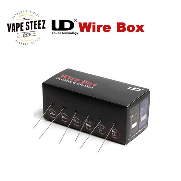 (   ) UD WIRE BOX dq^oR RC C[ Zbg Coil kanthal A-1 26ga Nichrome 26ga/24ga SS316L 26ga J^ SS316 vape