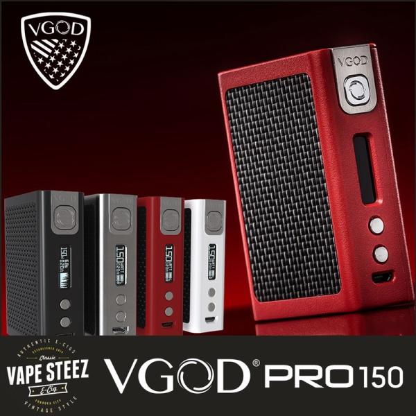 正規品 Vgod Pro150 Box Mod 150w 電子タバコ メカニカルmod デュアルバッテリー Vgod Pro150 Mod Vape Steez 通販 Yahoo ショッピング