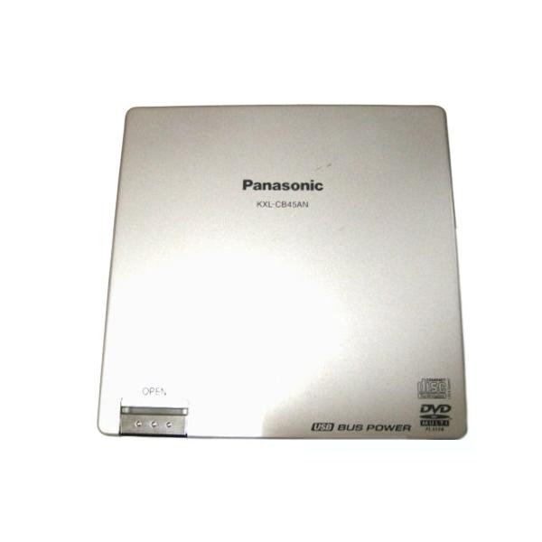 中古品)Panasonic DVD-ROM&CD-R/RWドライブ KXL-CB45AN ACアダプタ付属