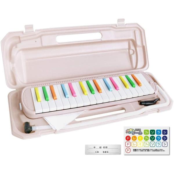 他サイト： KC キョーリツ 鍵盤ハーモニカ メロディピアノ 32鍵 キャンディ P3001-32K/CANDY __の商品画像