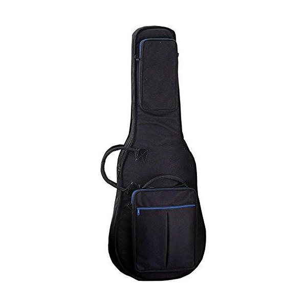 KC CST-100 エレキギターギグバッグ KC ギター用 ギグバッグ CST-100/BK/BL ブルーファスナー __