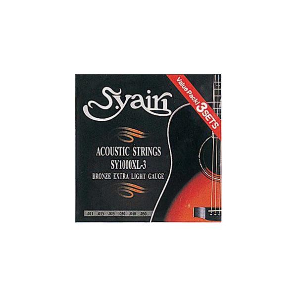_S.Yairi(C) AR[XeBbNM^[ 3ZbgpbN/SY-1000XL-3 extra light gauge(0.11`0.50) _.