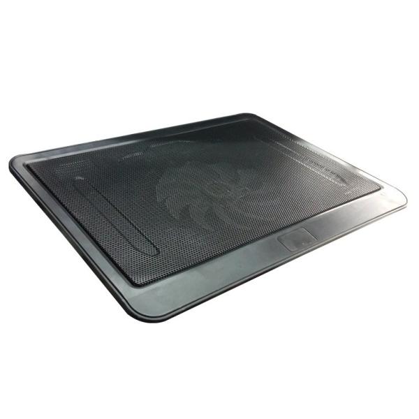 【並行輸入品】ノートパソコン 冷却パッド 静音 140mm大型ファン 薄型 軽量 LED 冷却台 ノートPCクーラー __