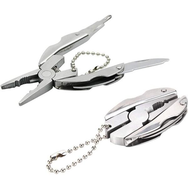 小型 折り畳み マルチツール 変形 キーホルダー ステンレス アウトドア サバイバル 工具 Youshowshop 通販 Yahoo ショッピング