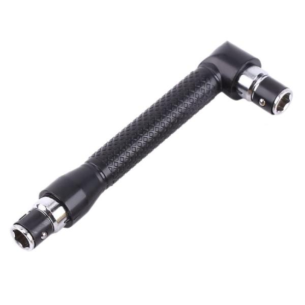 【並行輸入品】L字型 1/4 レンチ 差し替え式 6.35mm 六角ビット用 ホルダー ドライバービット ソケットレンチ _.