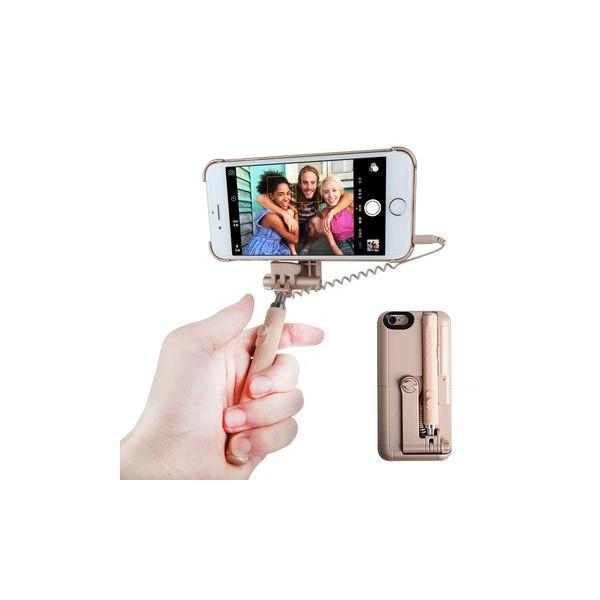 iphone ケース 自撮り棒 - 携帯電話アクセサリの通販・価格比較 - 価格.com