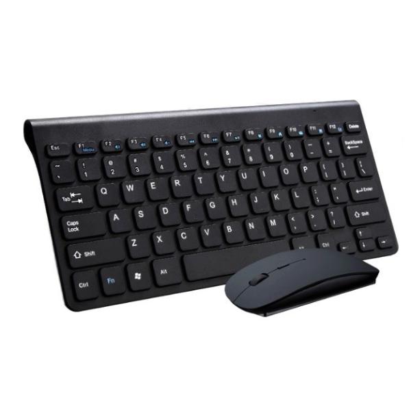 Usb 薄型 無線 英語キーボード マウスセット ブラック 美デザイン シンプル コンパクト Youshowshop 通販 Yahoo ショッピング