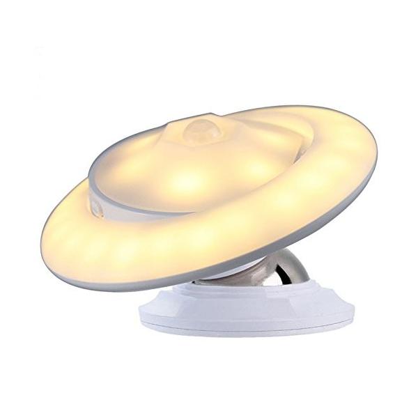 �y���s�A���i�zUFO�Z���T�[���C�g �C�G���[ LED �l�����C�g �I�[�g���[�h 360�x���� _.