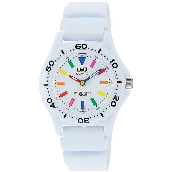 �r���v ���v �L���[�A���h�L���[ Q&amp;Q  �X�|�[�c�E�H�b�` �A�i���O 10BAR �z���C�g×�}���`�J���[ VR25-002 ���f�B�[�X _