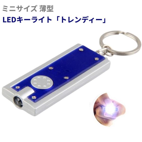 キーライト LED搭載 薄型ミニ懐中電灯 防災/夜道/アウトドアに便利 LK