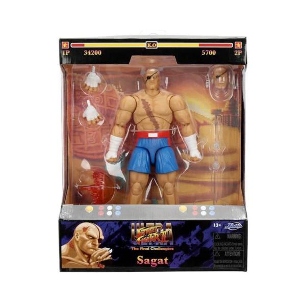 ストリートファイター2 サガット Sagat 6インチアクションフィギュア