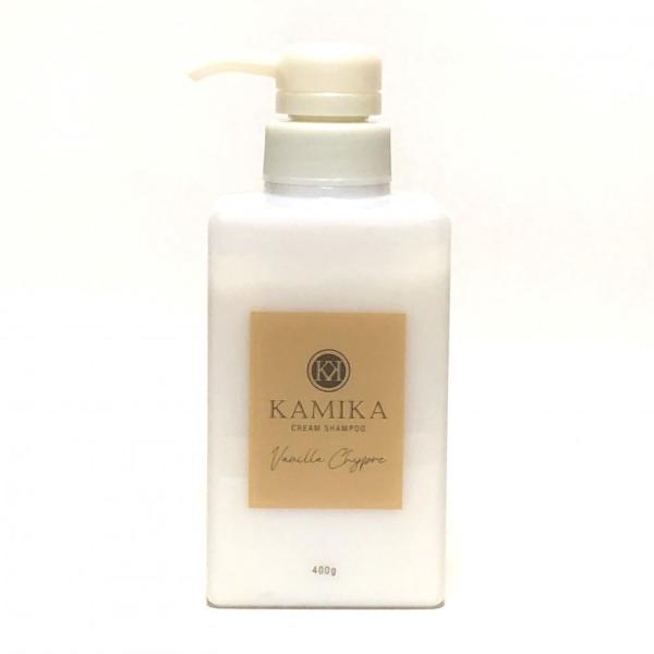 KAMIKA カミカ クリームシャンプー バニラシプレの香り 400g 1本