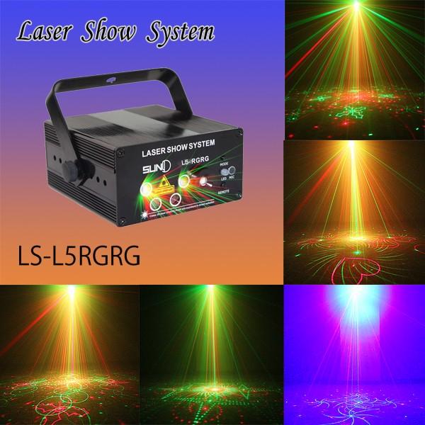 レーザーステージ ライト LS-Z80RGRG RG+B 舞台照明 スポットライト 