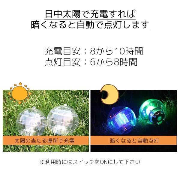 イルミネーションライト Led 水上ライト ソーラー式 ボール型 防水 充電 ガーデンライト 演出 プール 池 庭 水上 照明 飾り 吊るす Buyee Buyee 日本の通販商品 オークションの代理入札 代理購入