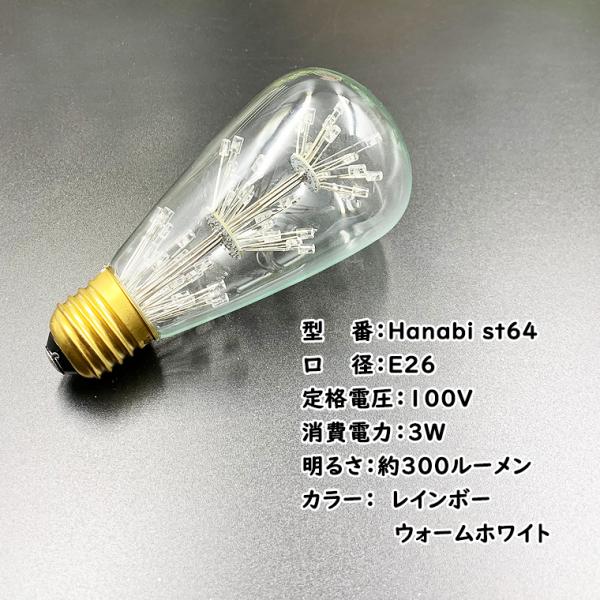 DENKO HOME（電光ホーム） エジソン電球 エジソンバルブ 花形 ST64