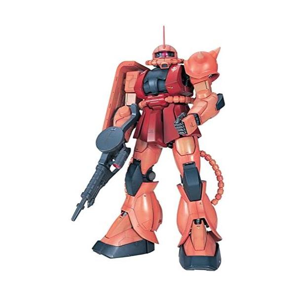 PG 機動戦士ガンダム MS-06S シャア専用ザク2 1/60スケール 色分け済み 