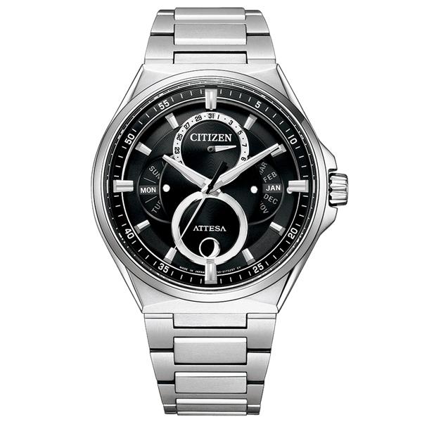 【名品】CITIZEN BU0060-68E トリプルカレンダー・ムーンフェズ CITIZEN（シチズン） 取寄品 正規品 アテッサ BU0060-68E ATTESA ACT