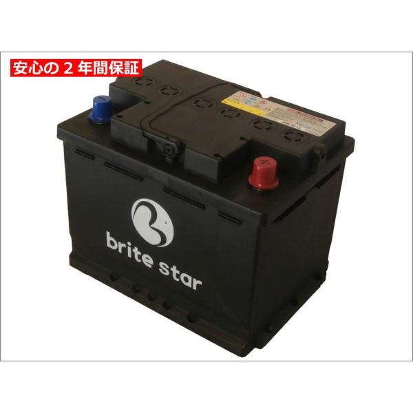 アバルト500 ブライトスターバッテリー Brite Star バッテリー AGM 60-L2 アイドリングストップ車対応