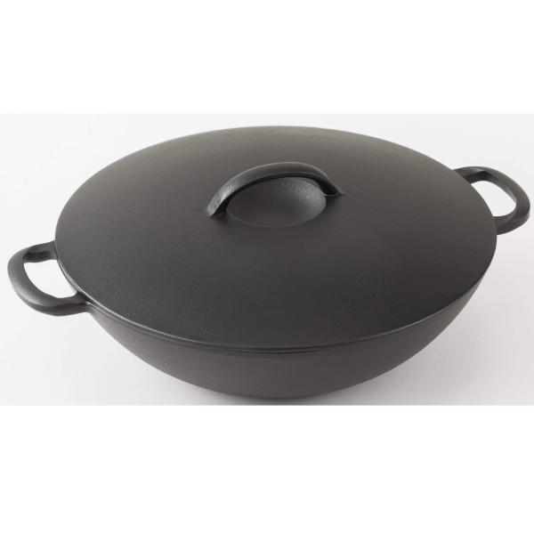 岩鋳 平型万能鍋　黒焼付 内径25cm IH対応 南部鉄器 Amazon｜岩鋳 Iwachu 平型万能鍋(大) 黒焼付 内径31cm IH対応