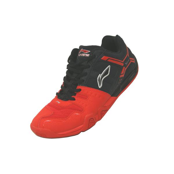 リーニン] バドミントンシューズ 赤黒 27.5 cm 4E : Vast Forest