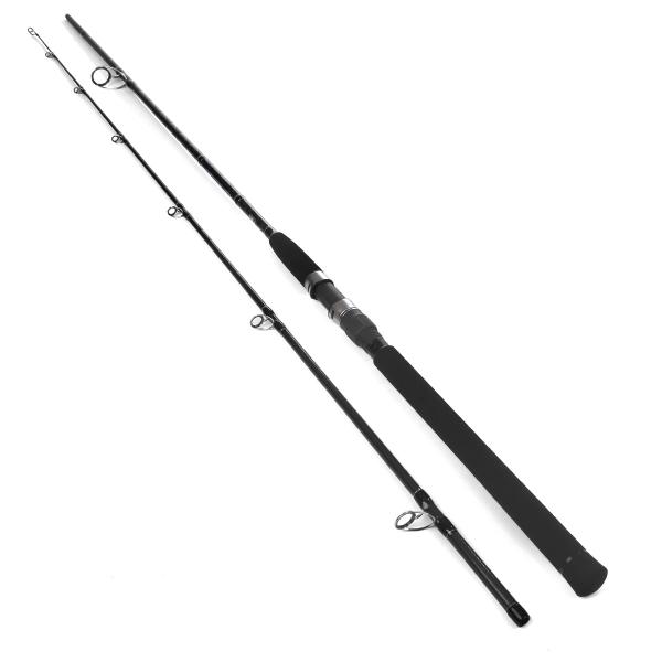 ショアジギングロッド 2ピース 黒 KULIA SHORE JIGING SET【2ピースショアジギングロッドとPE
